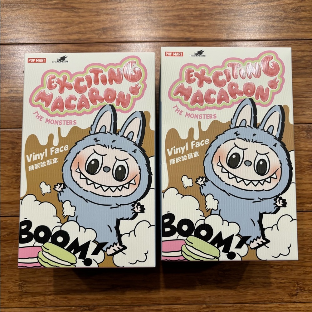Authentic BNWT Pop Mart Exciting Macaron Vinyl Figure - 2 Boxes Available